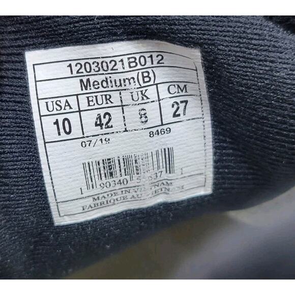 Brooks Womens Size 10B Revel 3 Black Gray Running Shoes Sneakers 1203021B012 - Picture 10 of 11